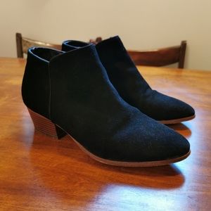 Leather ankle boots